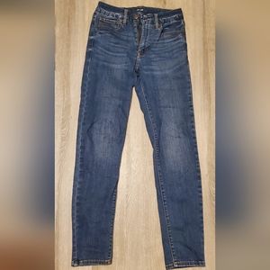 High rise curvy skinny jeans